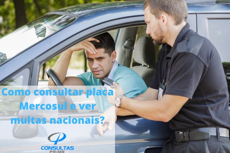 Como Consultar Placa Mercosul E Ver Multas Nacionais Renainf