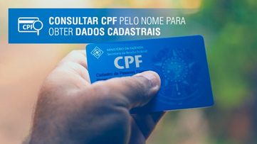 Consultar CPF Pelo Nome Para Obter Dados Cadastrais - Consultas Prime