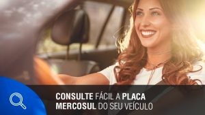 Consulte fácil a placa Mercosul do seu veiculo