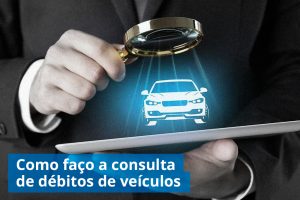 Como faço a consulta de débitos de veiculos