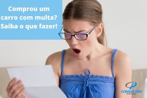 Como consultar multa Renainf